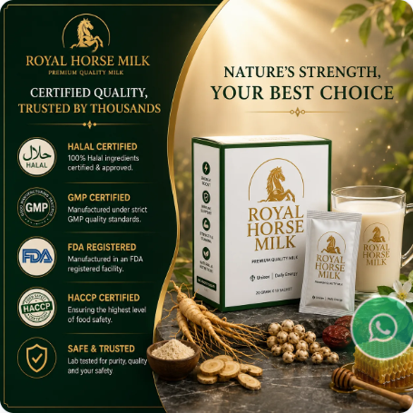 Royal Horse Milk — গুণমানের তথ্য